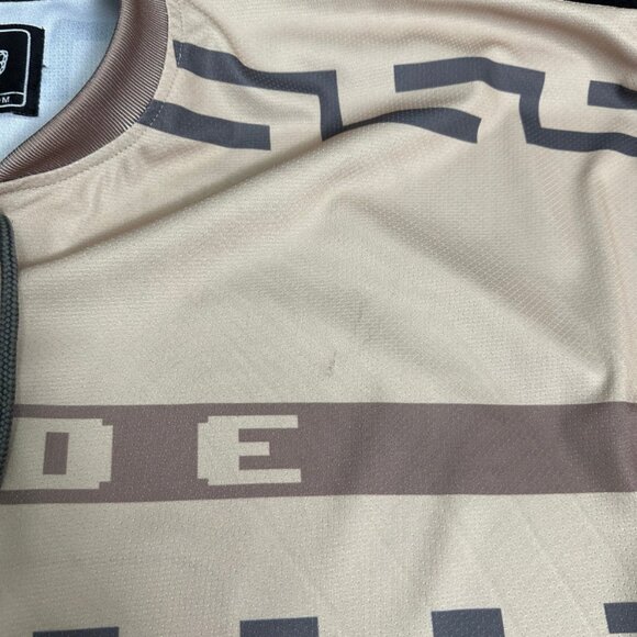 Rare The Big Lebowski The Dude Geeky Hockey Goalie Jersey - Size G3 (5XL) - Picture 12 of 12